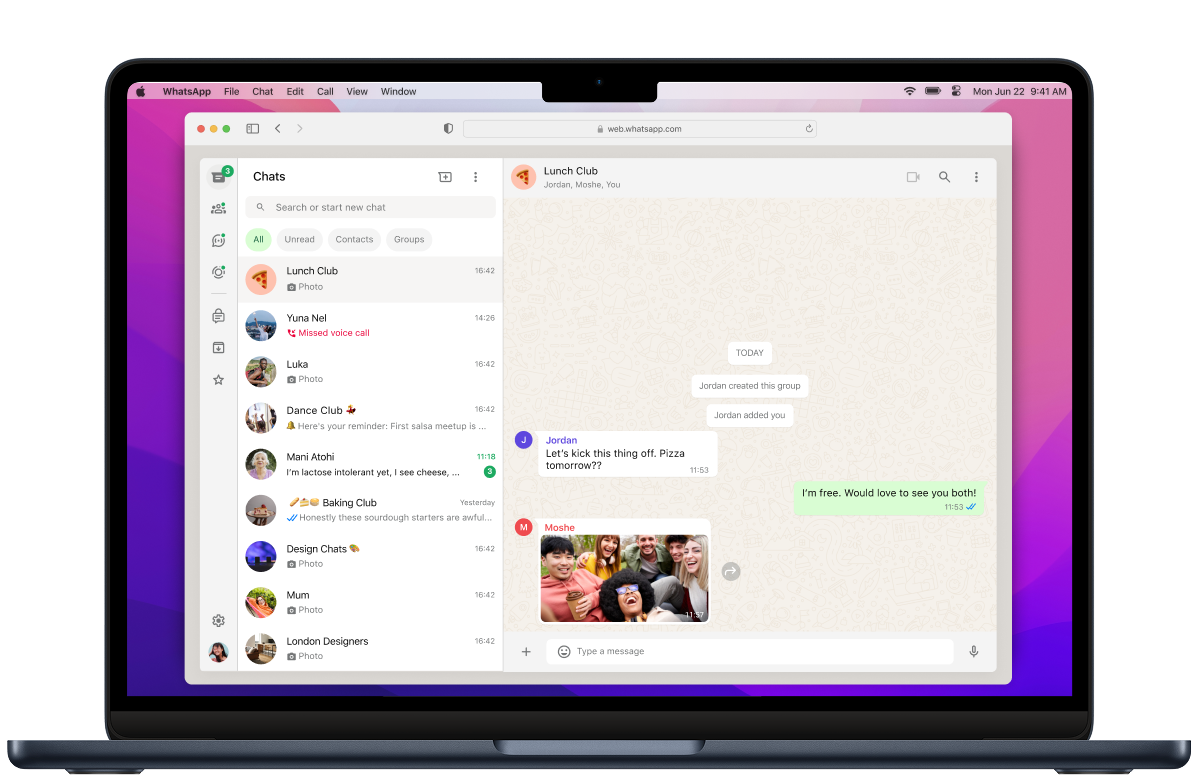 WhatsApp 中文版 工作台